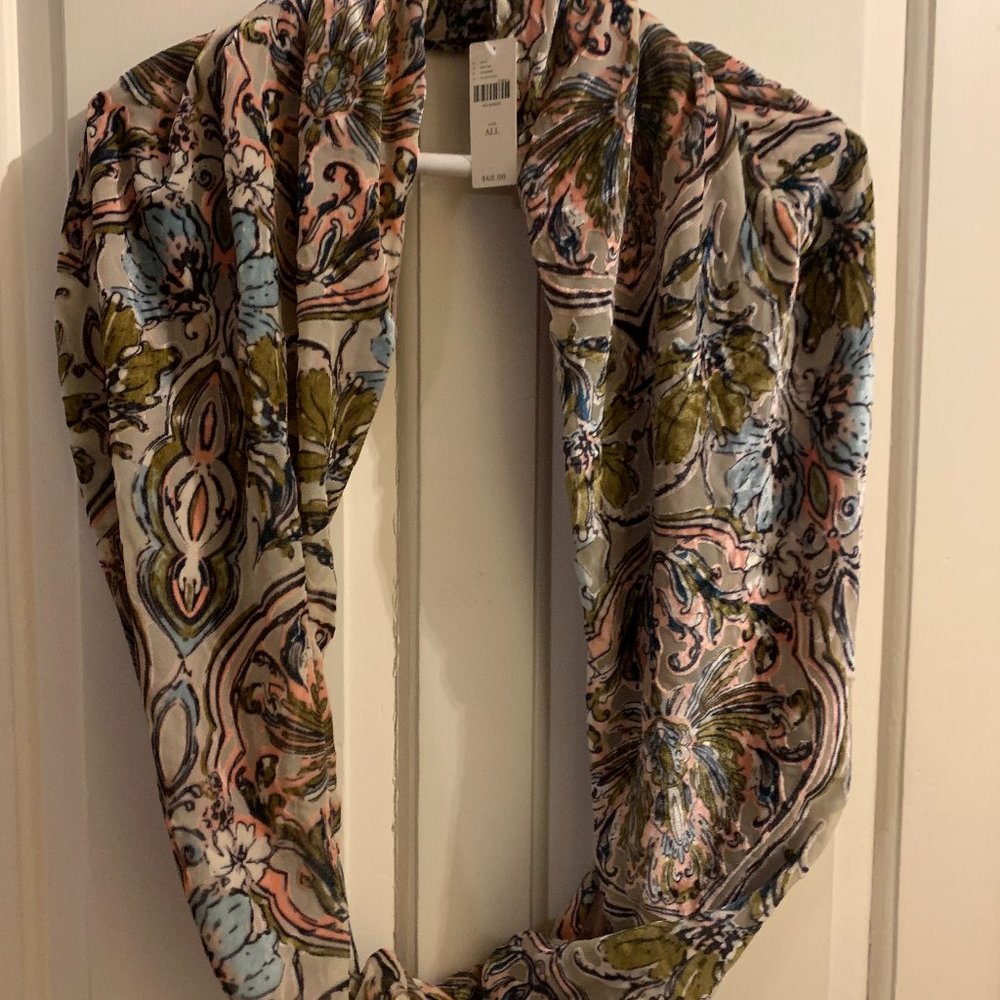 Anthropologie Lilac Infinity Scarf